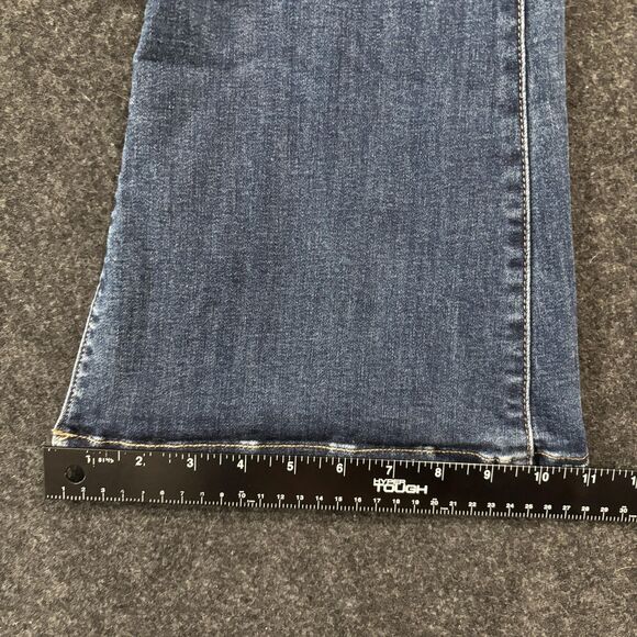 American Eagle Jeans Womens 2 Blue Super Hi-Rise Flare Ne(x)t Level Stretch - Picture 6 of 12